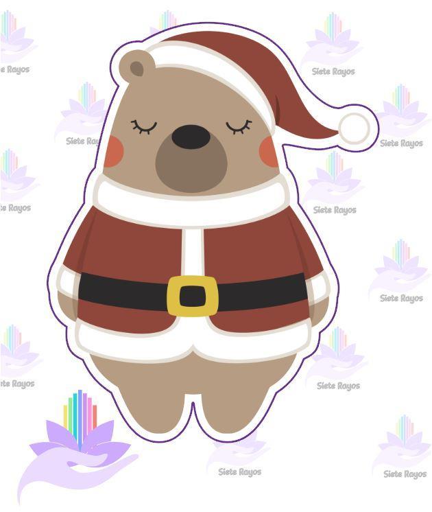 Christmas Cookie Cutter / Santa Bear