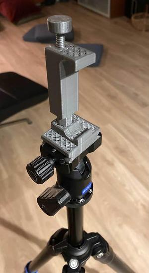Mobile phone Mount adapter for BENRO PU30
