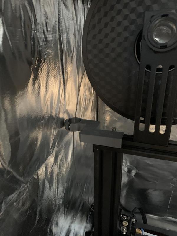 Short filament guide for Ender 3 pro in creality enclosure
