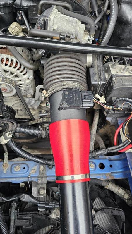 maf pipe holder for the rx8