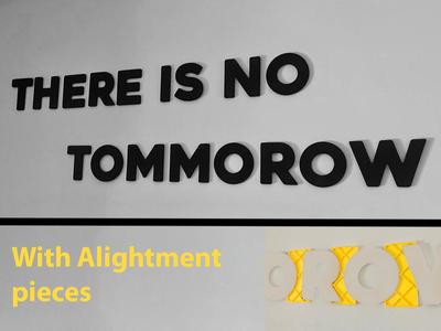 THERE IS NO TOMMOROW (Rocky motivational quote)