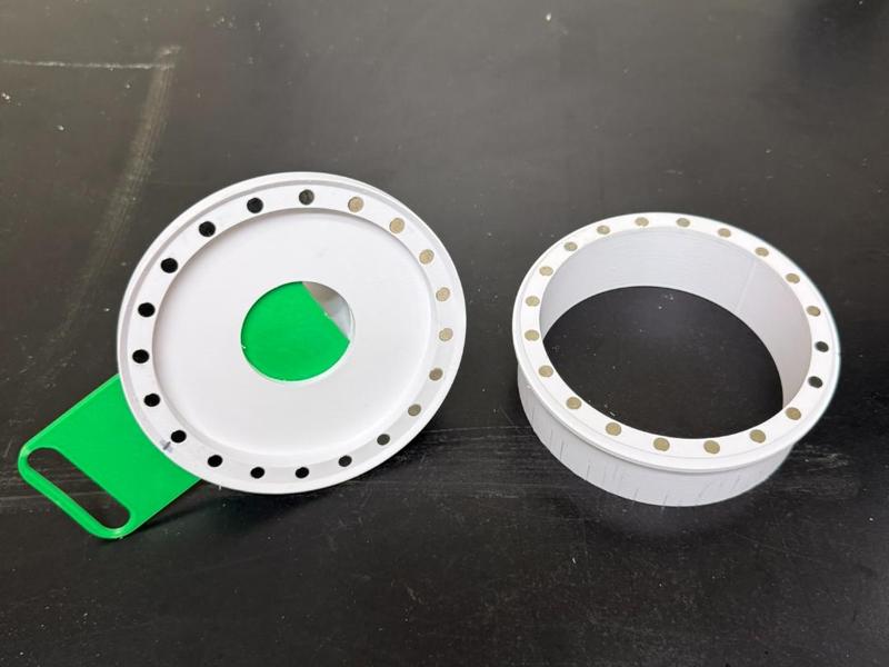 Magnetic Exhaust Connector w/ Baffle