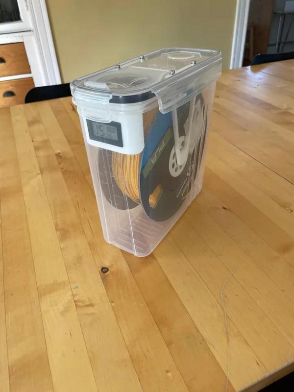 Modular & Minimal Filament Drybox (with no bearings required option)   