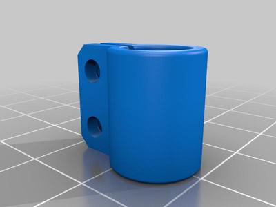 Holder for 8mm diameter endoscope