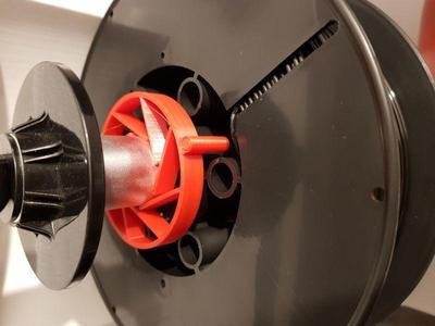 Filament bearing and brake for Qidi X-Plus 3D printer