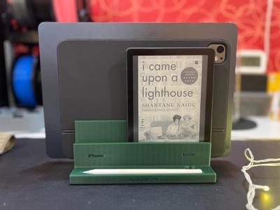 Vertical Mac & Kindle Organizer 2025