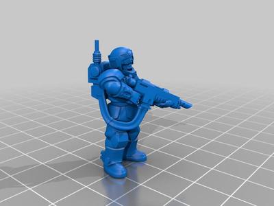 Kasrkin netfab repairedmodels from ZioCru