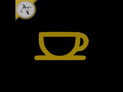 Simple Coffee Cup Symbol - 2D Art