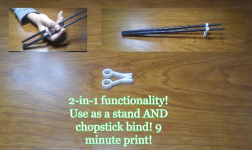 Chopstick Holder 2-in-1