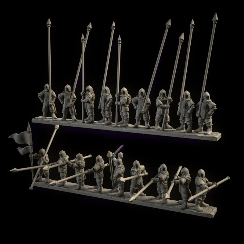 Dwarven Pikemen (Mighty Epic Wars)