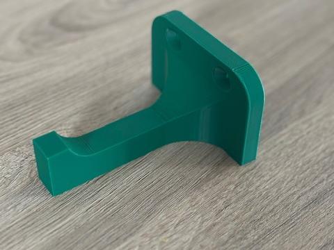 Garden tool hook - single arm