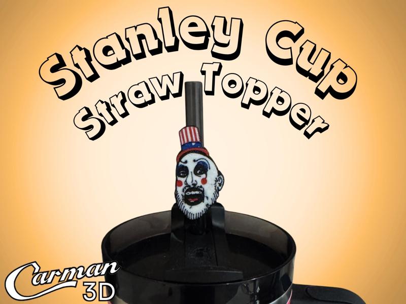 Captain Spaulding Stanley Cup Straw Topper