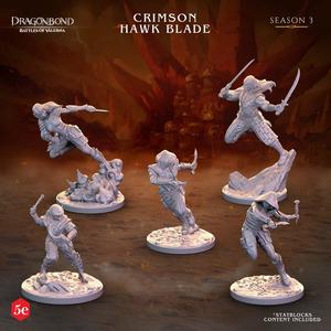 Dragonbond Battles of Valerna: Crimson Hawk Blades