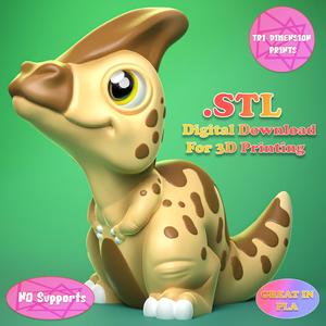 Cute  Parasaurolophus (NO SUPPORTS)