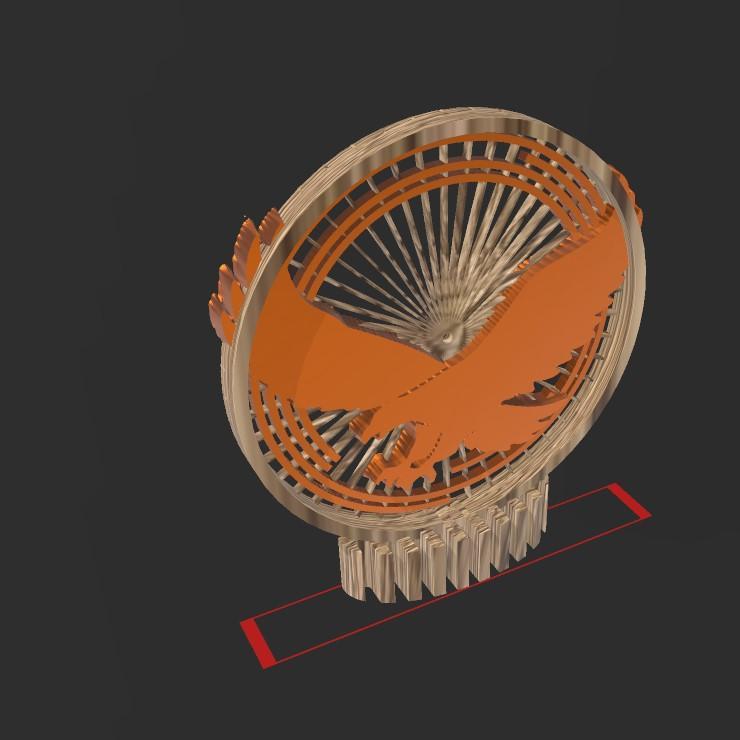 Prepared for Attack Eagle - Q57 - Quick Print Gift - 2D - NO SUPPORT