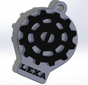 Lexa The 100 (Keychain / Llavero)