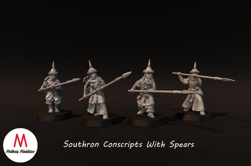 Southron Conscripts With Spears