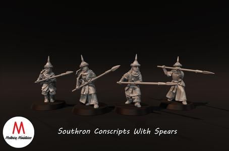 Southron Conscripts With Spears