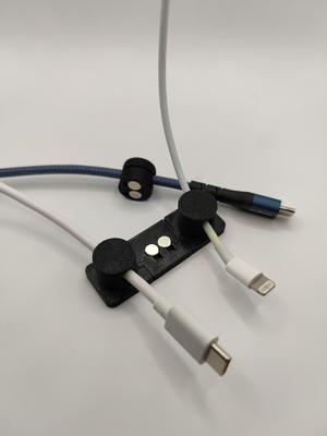 Modular magnetic cable organiser