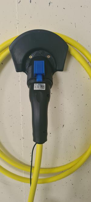 Elektroauto Typ 2 Wandhalterung / Electric car type 2 wall bracket