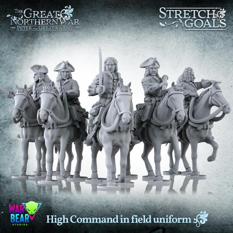 Stretch Goals - GNW High Command in field uniform
