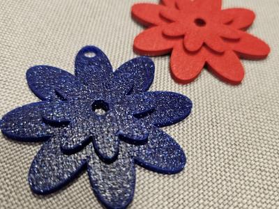 Flower keychane
