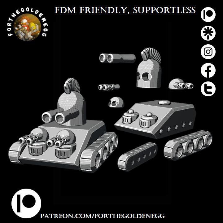 Tank - Modular, Supportless