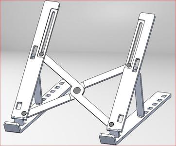 Foldable and Adjustable Laptop Stand