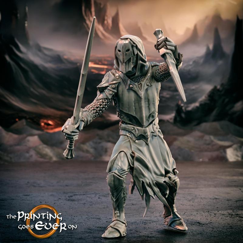 Shadow Knight - Model D - Presupported