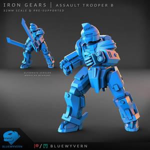 Iron Gears - Assault Trooper B (Modular)