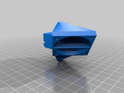 Anycubic Kossel Board Frame For Duet Maestro w Colling