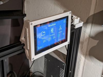 ELECROW 5 inch Touch Screen 2020 Extrusion Mount for OctoDash, OctoScreen, TouchUI, Ender 3