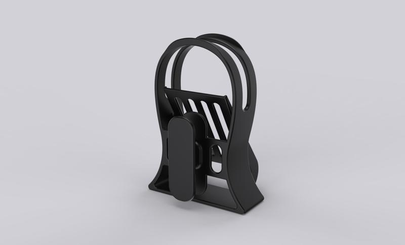 Headphone stand and phone holder