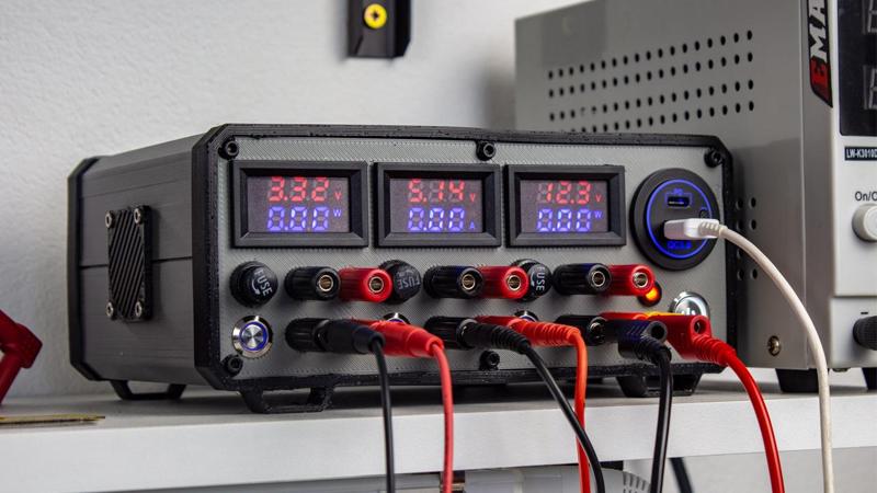 DIY ATX Lab Bench Power Supply