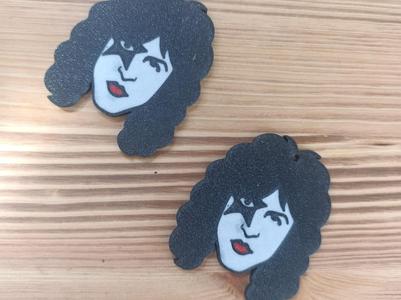 Paul Stanley keychain and magnet