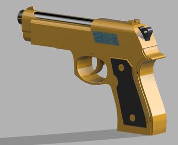 Prop Gun Beretta 92FS 9mm