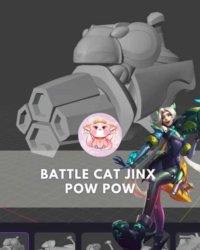 Battle Cat Jinx PowPow
