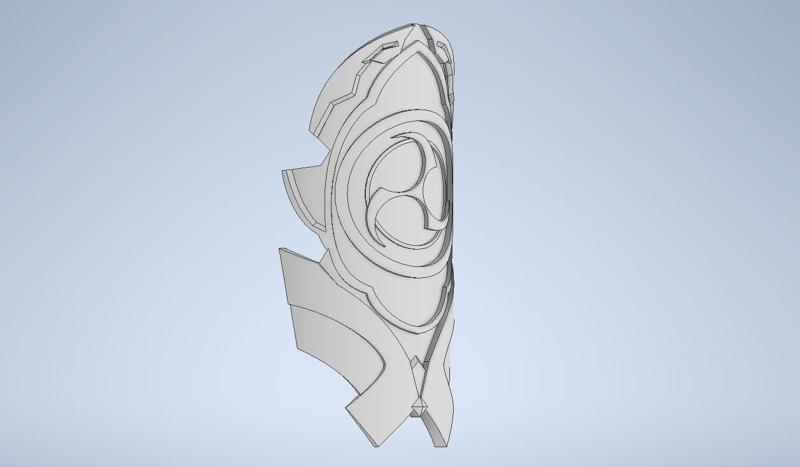 Genshin Impact - Raiden Shogun Shoulder Armor / Sode