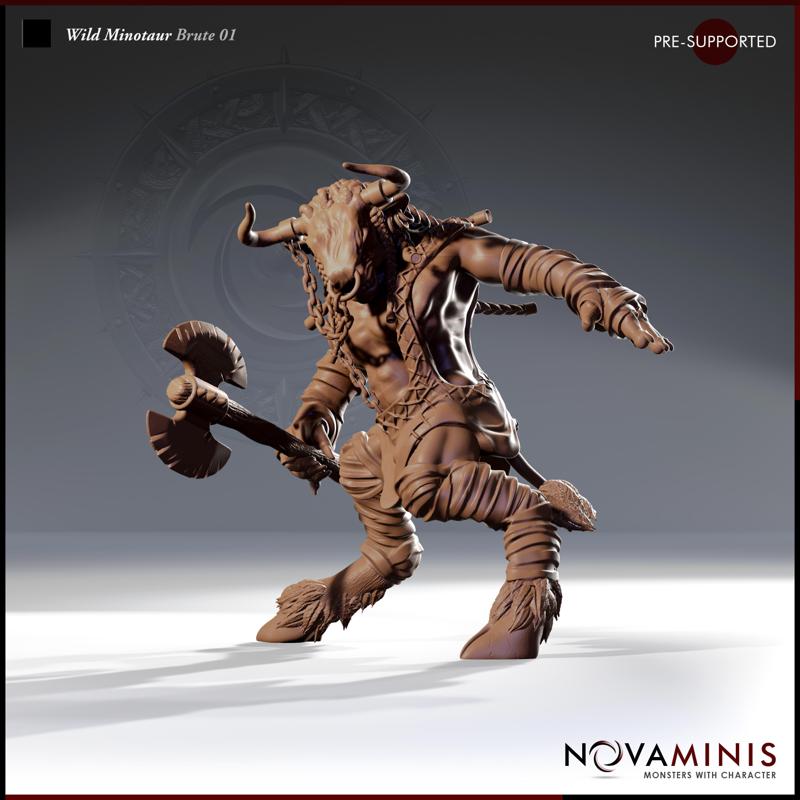 Wild Minotaur Brute 01