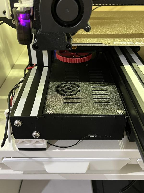 Manta E3EZ enclosure - Ender 3 V2 (Top lid version)