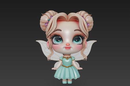 cute fairy doll