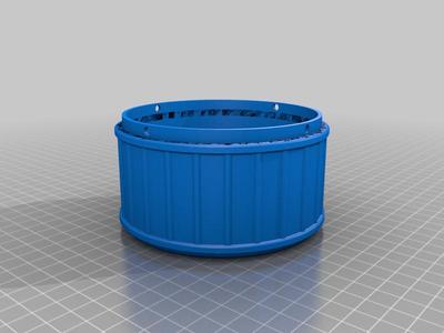 Boîte ronde modifiable.