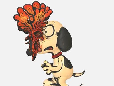 Clicker-Infected Snoopy