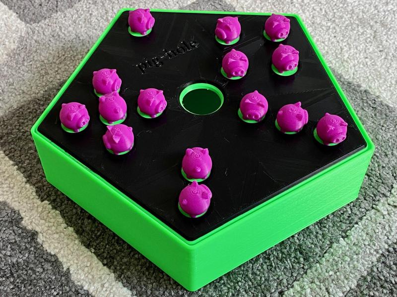 Spiel: "Pig-Hole" oder "Schweinchen in der Grube"