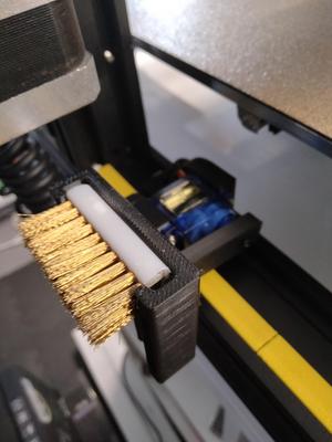Wanhao Nozzle Brush Servo