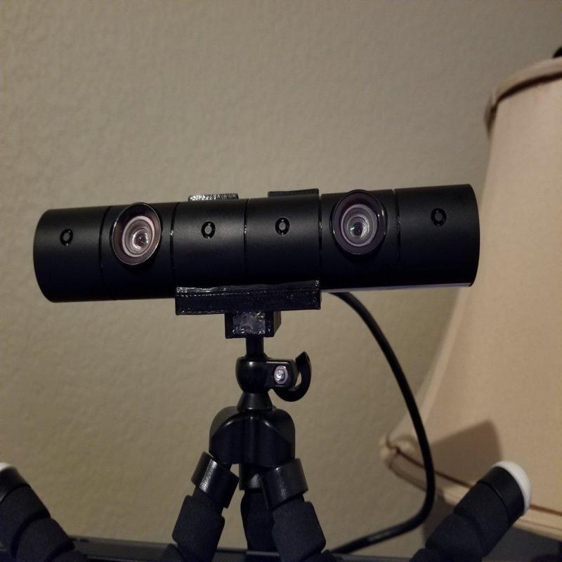 PlayStation4 Camera v2 (round) tripod mount
