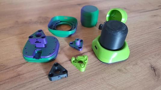 DIY 3D Space Mouse use rp2040-zero