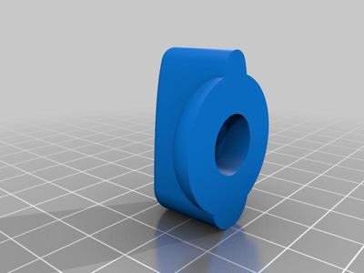 Formula style rotary knob