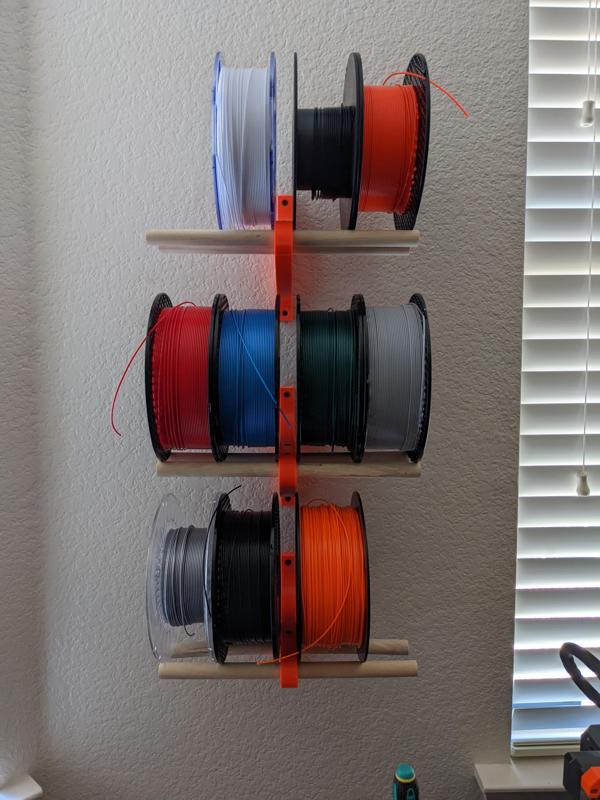 Filament Spool Wall Mount