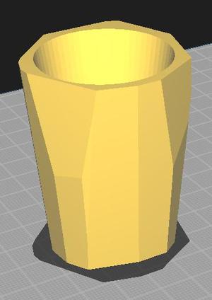 Low Poly Pencil Holder